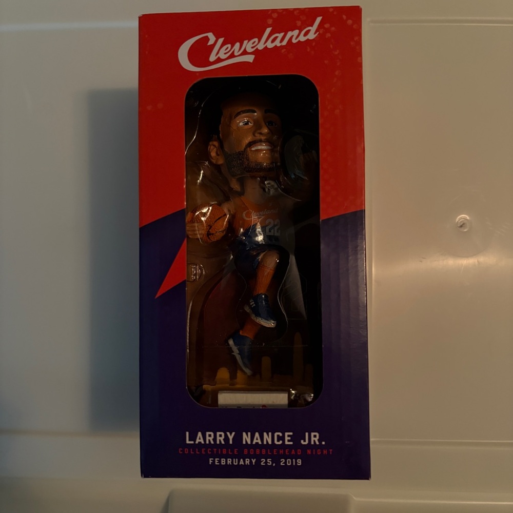 Larry Nance, Jr. Collectible Bobblehead, Cleveland Cavaliers 2019, NIB